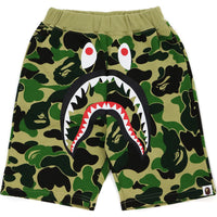 BIG ABC CAMO SHARK SWEAT SHORTS KIDS