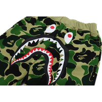 BIG ABC CAMO SHARK SWEAT SHORTS KIDS