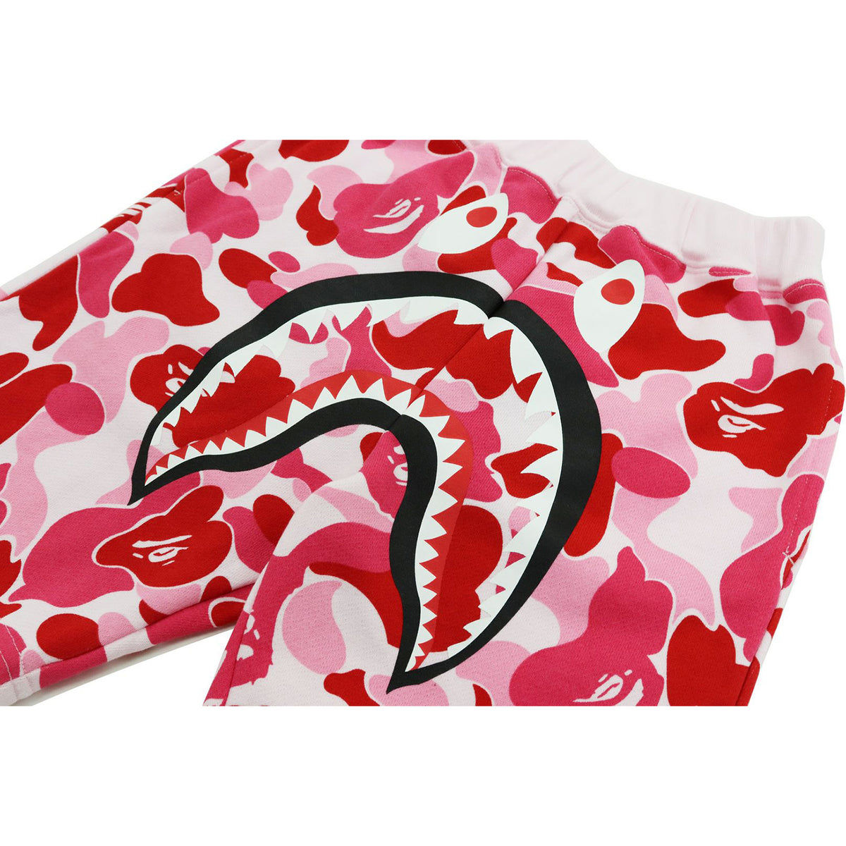 BIG ABC CAMO SHARK SWEAT SHORTS KIDS