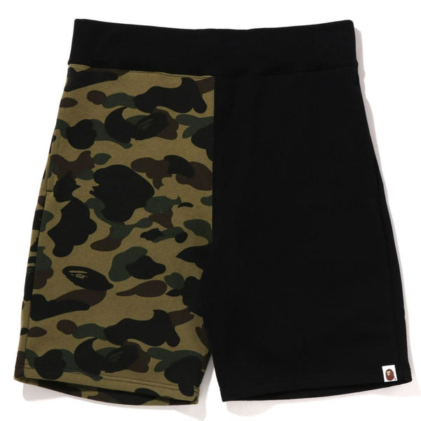 1ST CAMO BACK SHARK SWEAT SHORTS MENS | us.bape.com