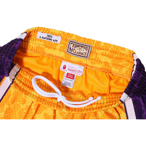 Bape lakers hot sale shorts