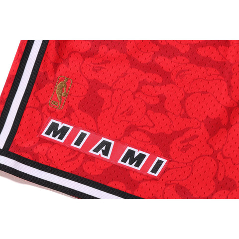 BAPE x Mitchell & Ness Miami Heat Jersey Red Men's - FW22 - US
