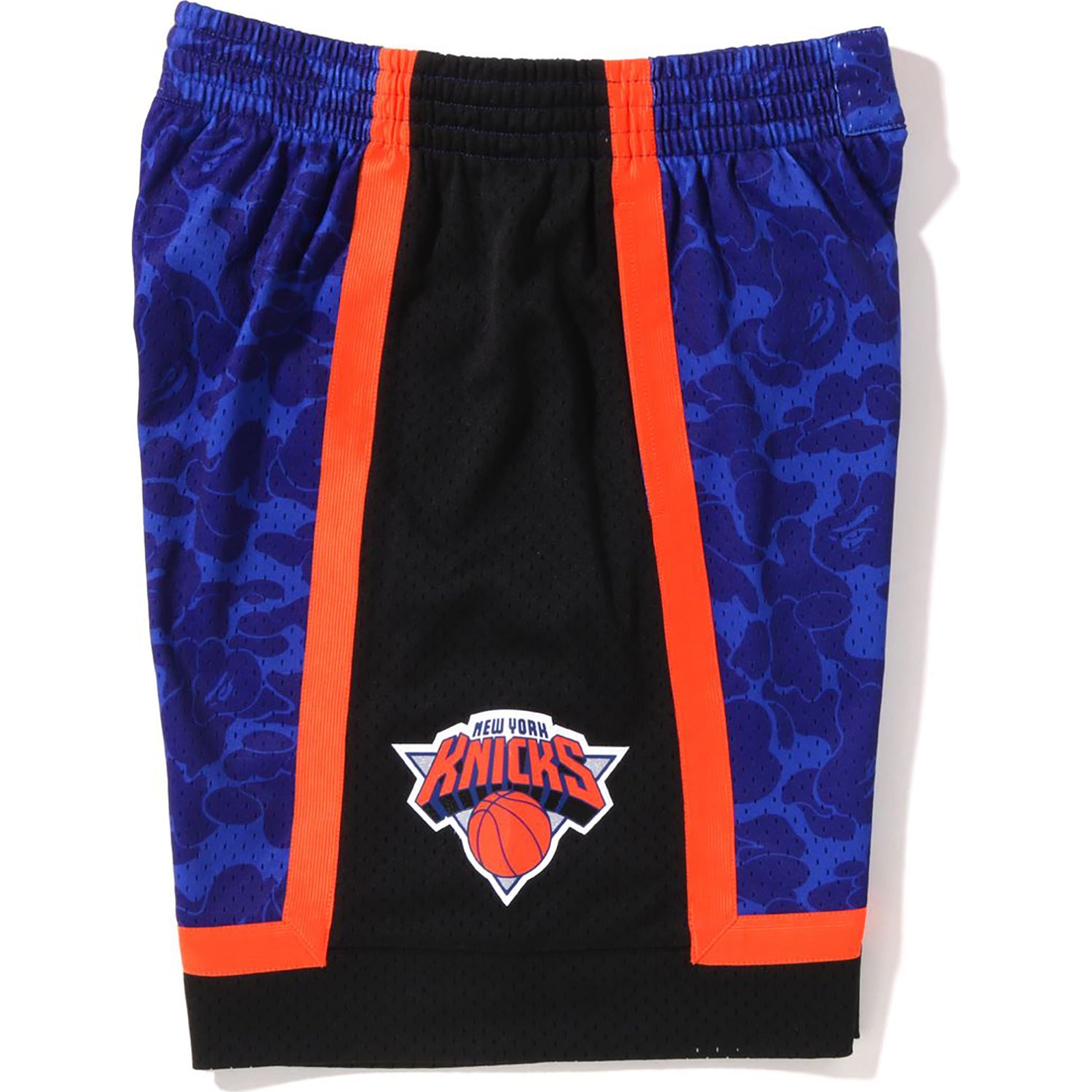 BAPE X MITCHELL & NESS NEW YORK KNICKS JERSEY SHORTS MENS – us.bape.com