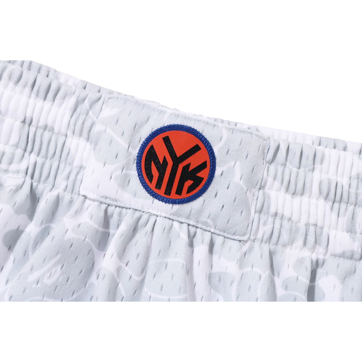 BAPE X MITCHELL & NESS NEW YORK KNICKS JERSEY SHORTS MENS – us.bape.com