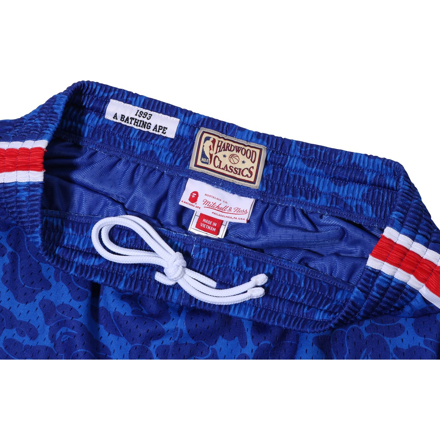 BAPE X MITCHELL & NESS BROOKLYN NETS JERSEY SHORTS MENS – us.bape.com