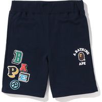 MULTI FONTS SWEAT SHORTS MENS
