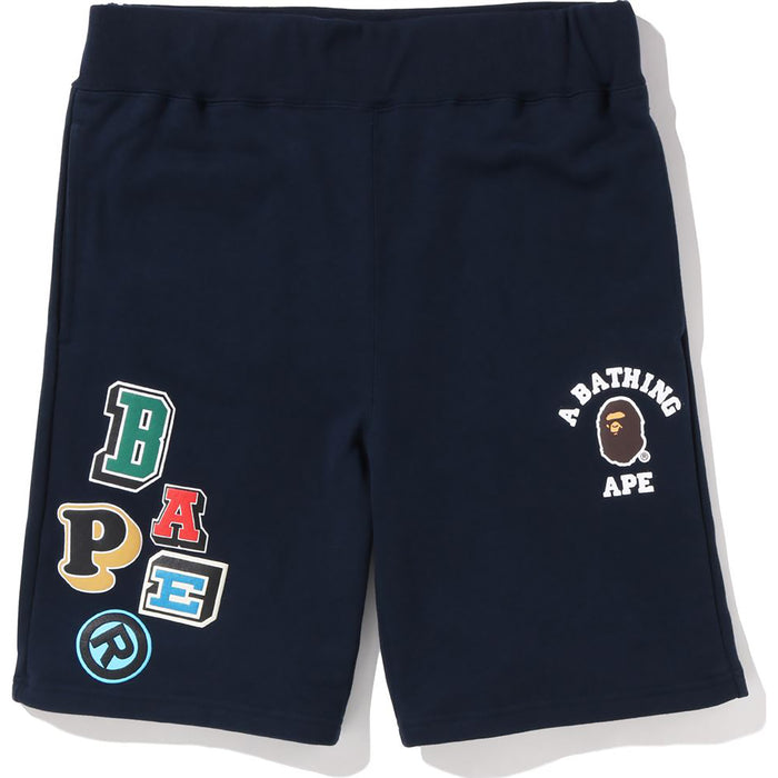 MULTI FONTS SWEAT SHORTS MENS