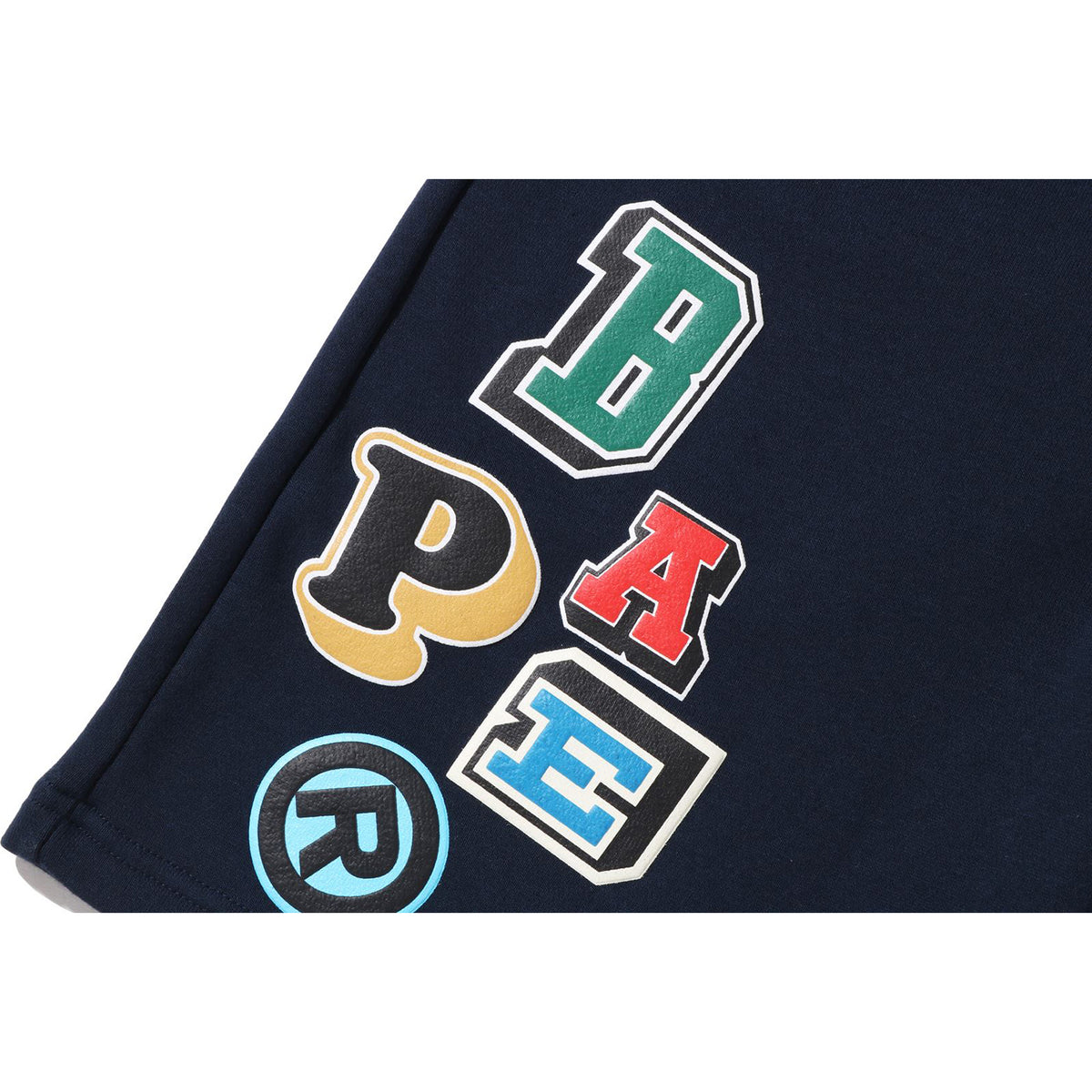 MULTI FONTS SWEAT SHORTS MENS