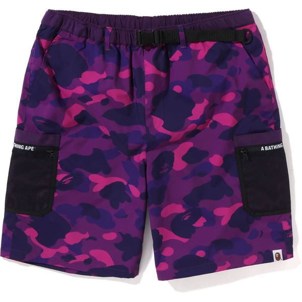 COLOR CAMO MESH POCKET SHORTS MENS