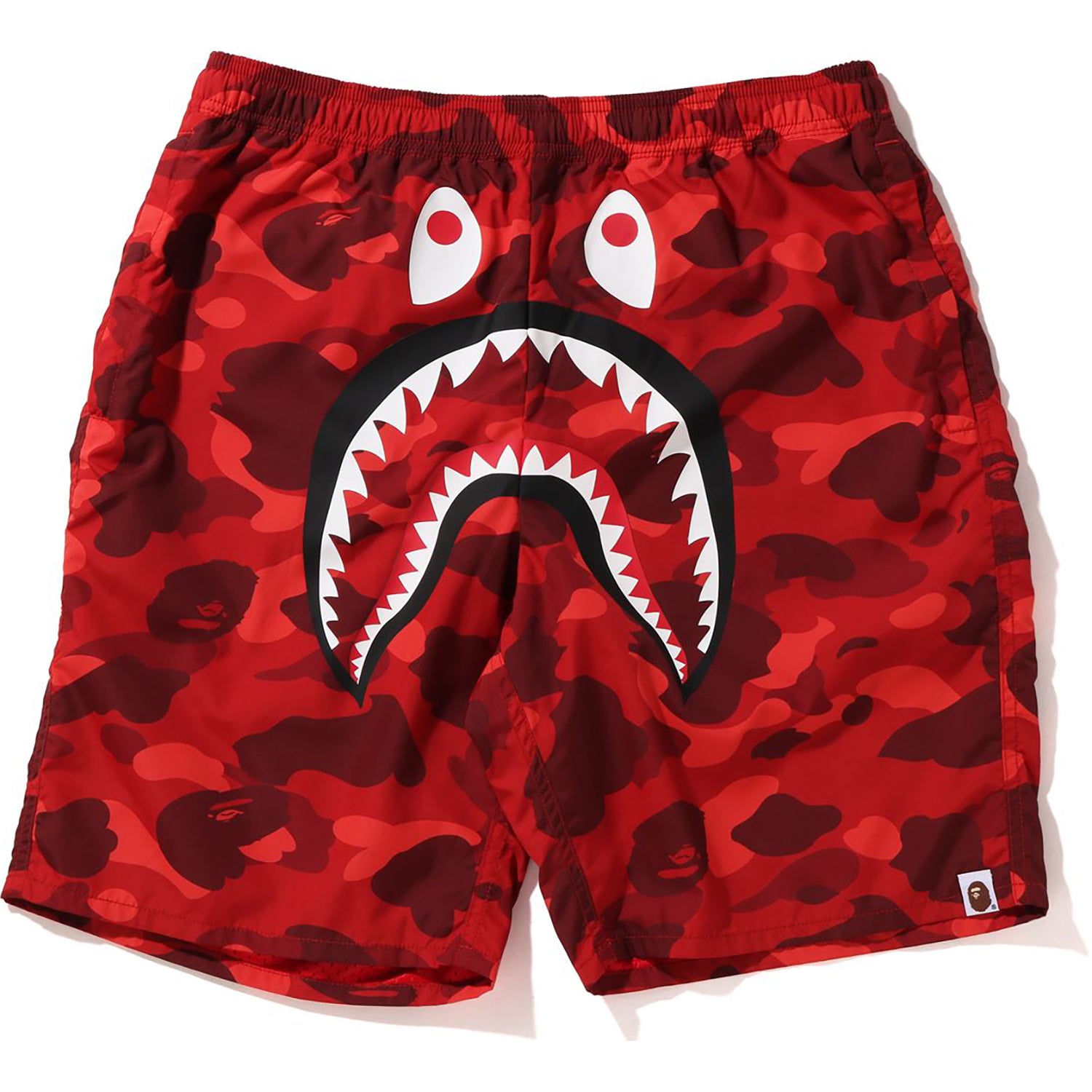 Color Camo Shark Beach Shorts Mens 1I30-153-016 / Navy / S
