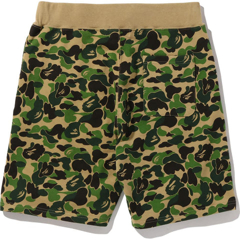BAPE: Green ABC Camo Shorts