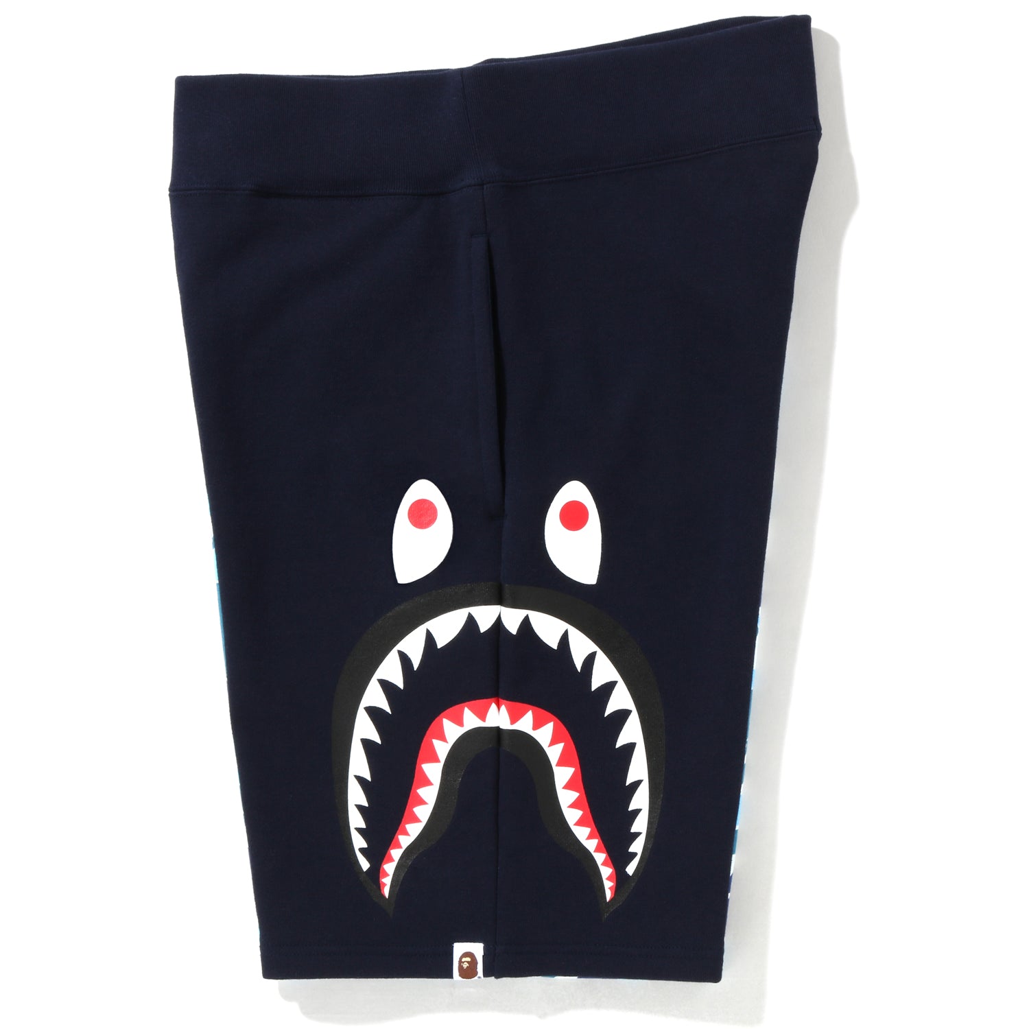 BAPE Shark Sweat Shorts Black/Black
