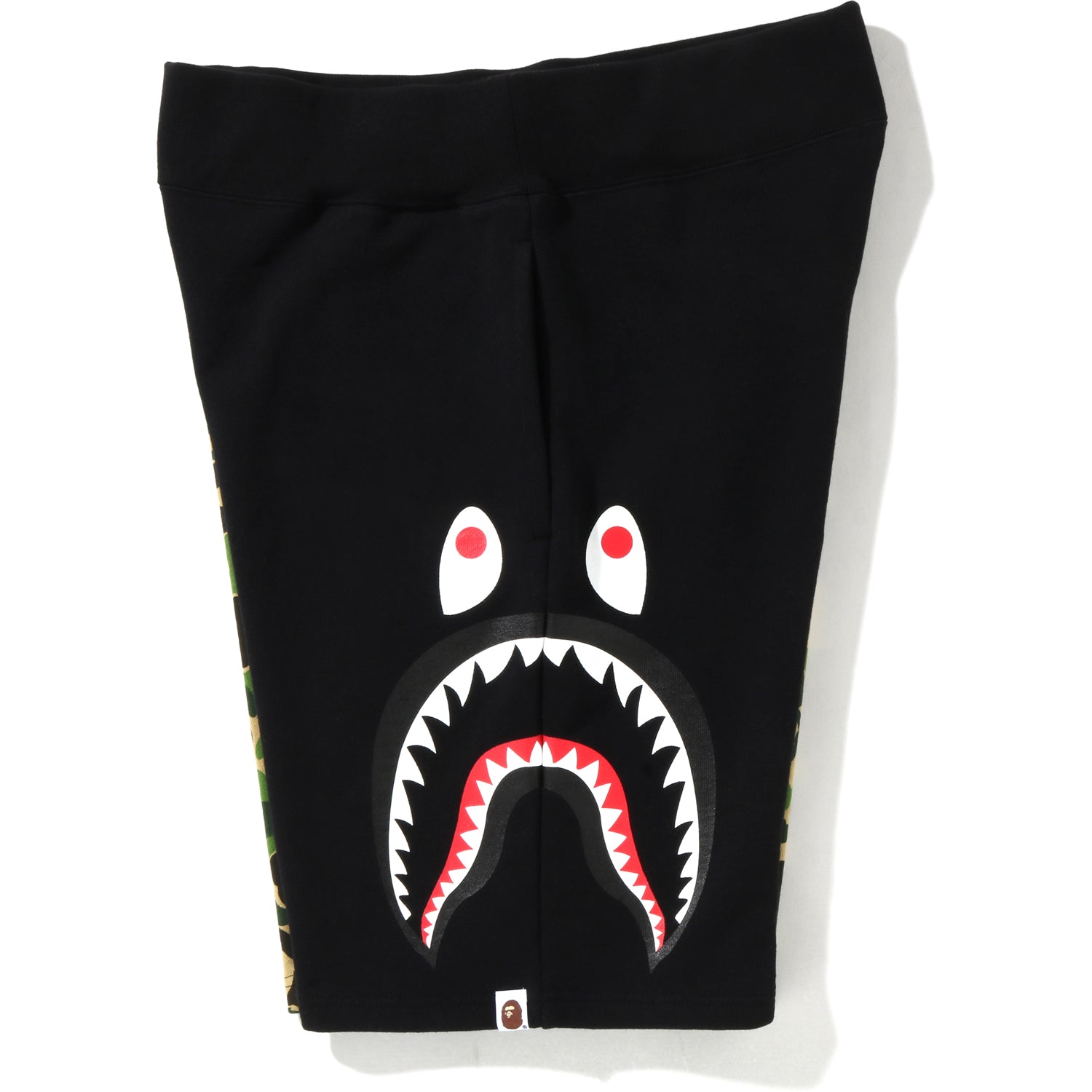 ABC CAMO SIDE SHARK SWEAT SHORTS MENS – us.bape.com