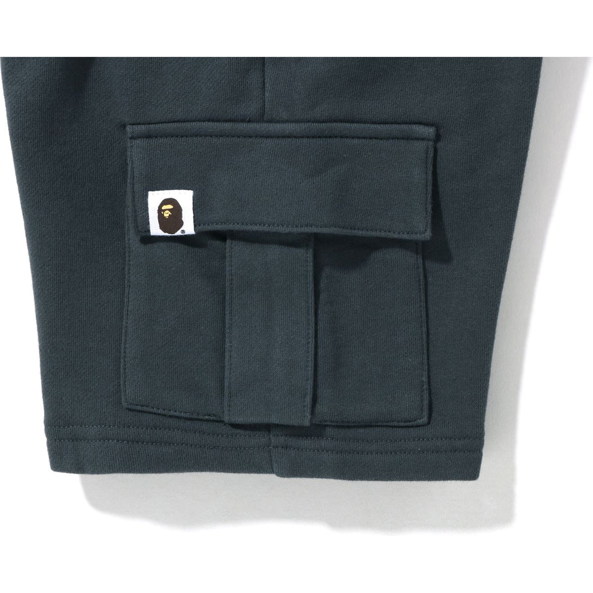 APE HEAD PATCH CARGO SWEAT SHORTS KIDS