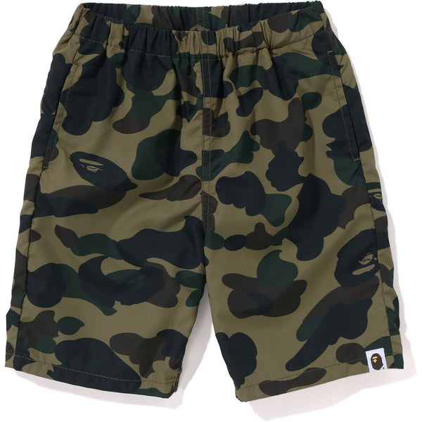 1ST CAMO BEACH SHORTS KIDS | us.bape.com