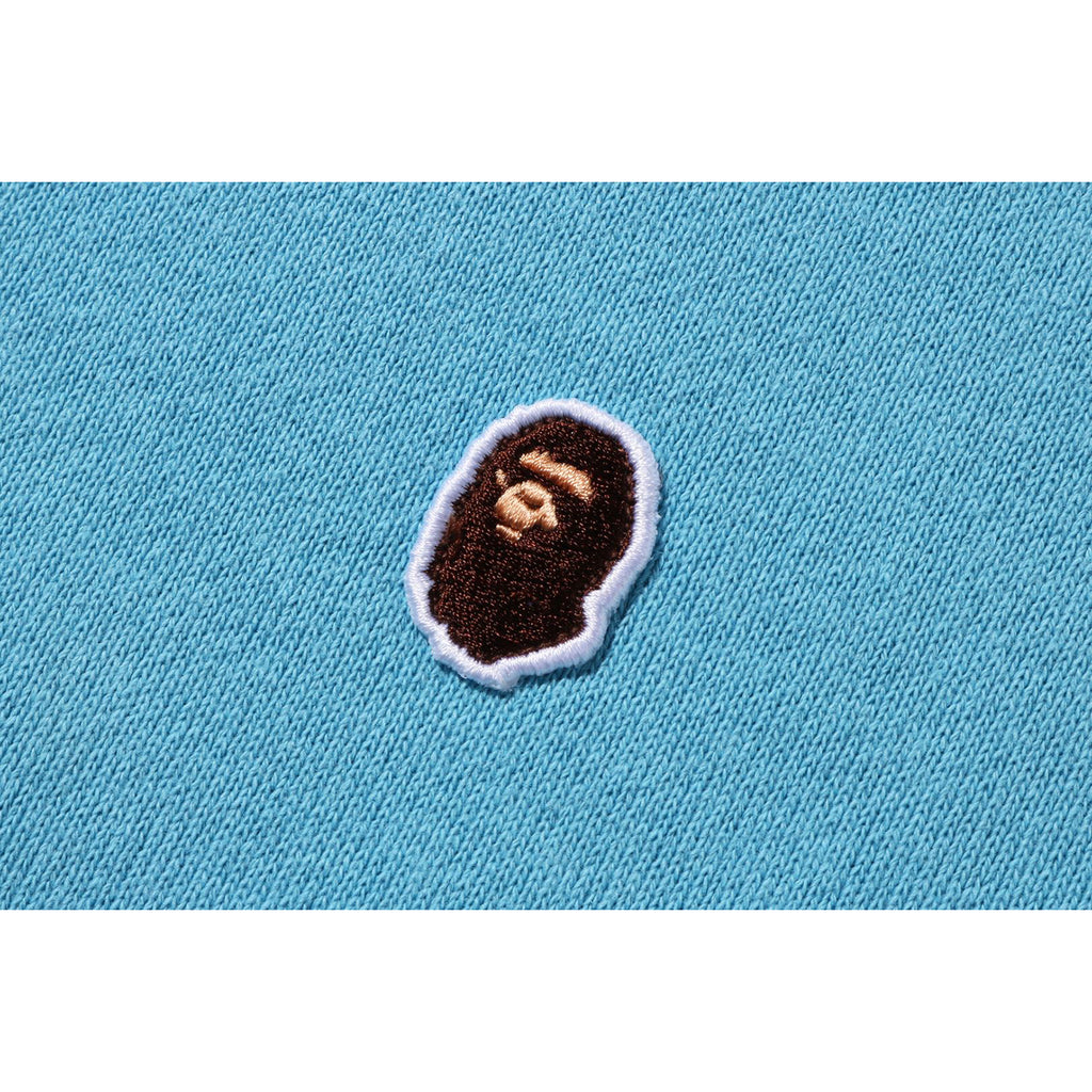 APE HEAD ONE POINT CROPPED HALF ZIP LADIES