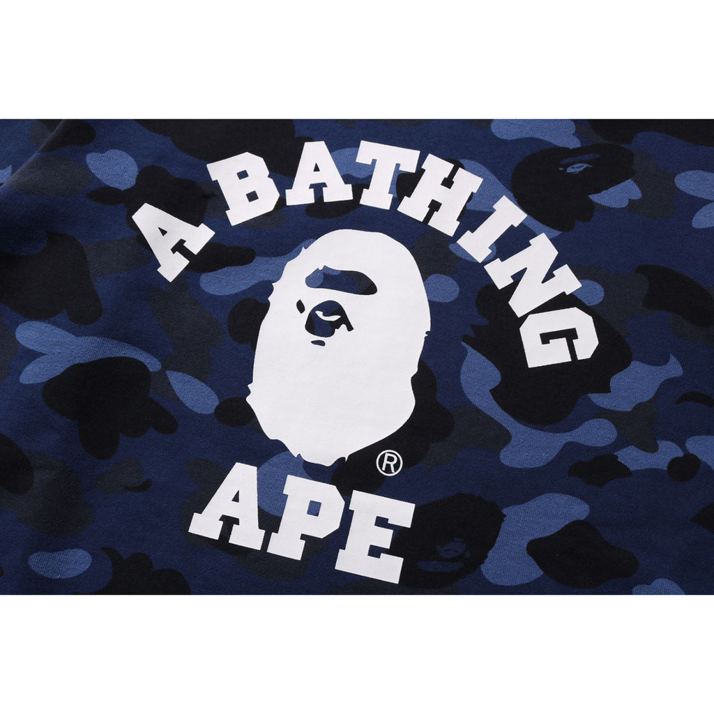 COLOR CAMO COLLEGE CREWNECK KIDS | us.bape.com