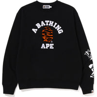 TIGER CAMO COLLEGE RELAXED FIT CREWNECK MENS