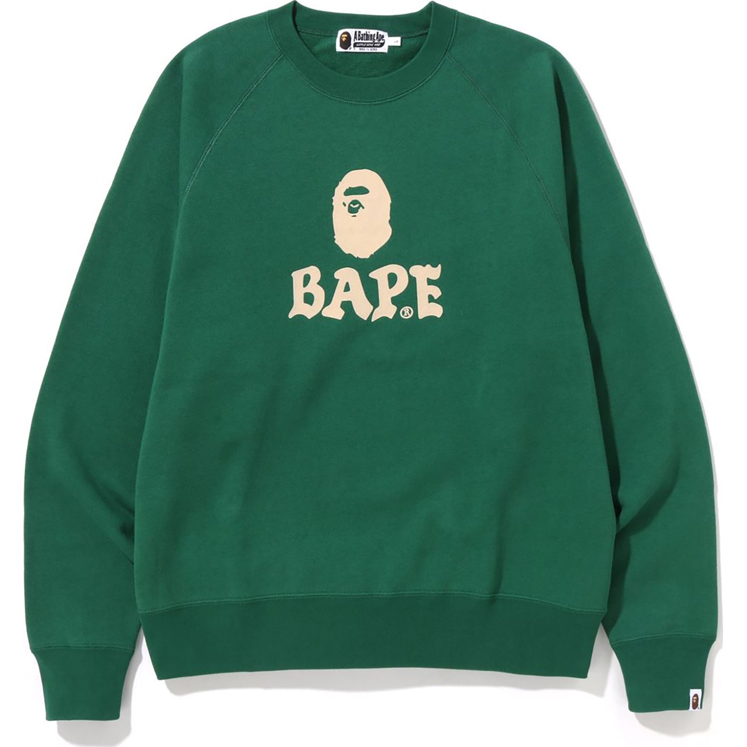 BAPE RELAXED FIT CREWNECK MENS