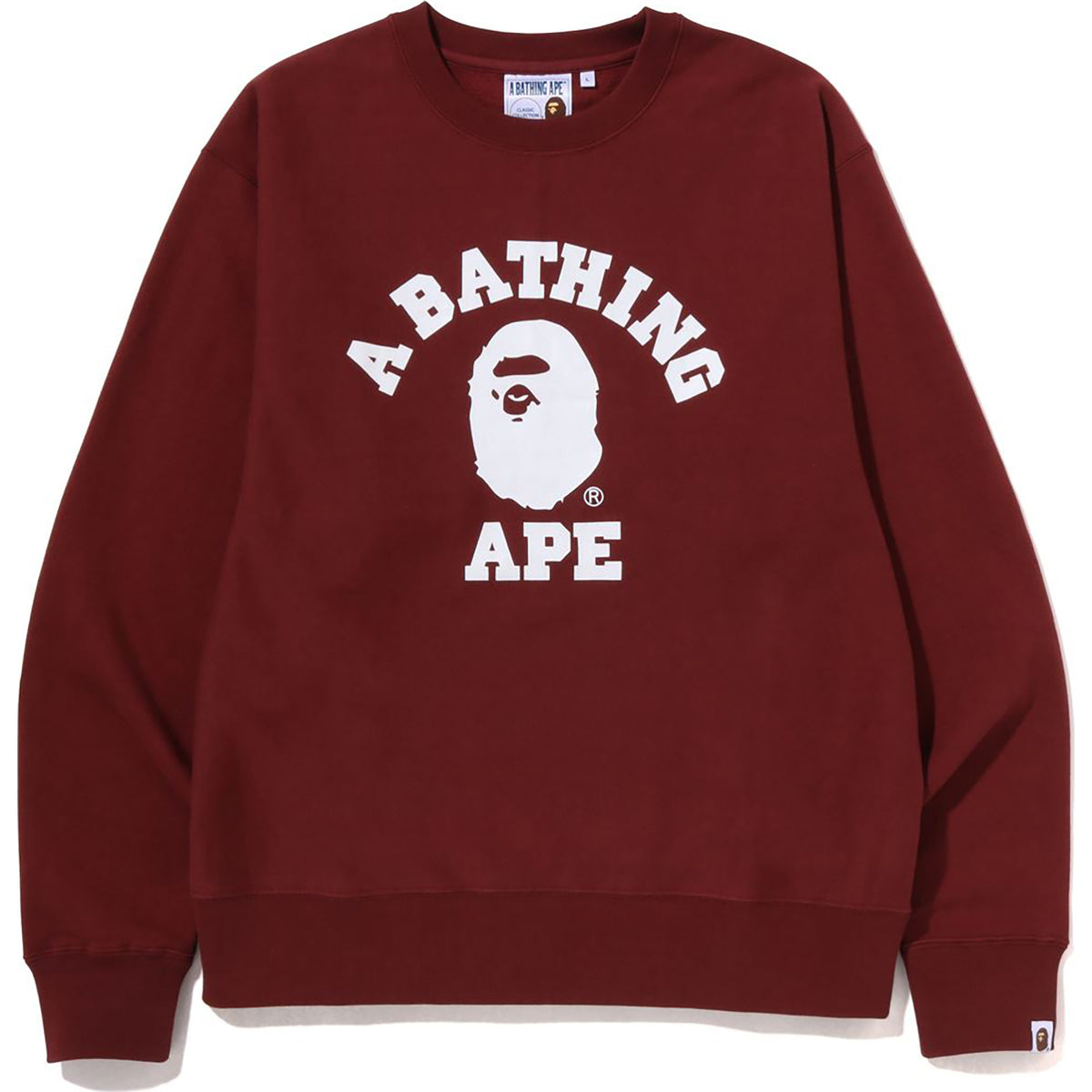COLLEGE RELAXED FIT CREWNECK MENS