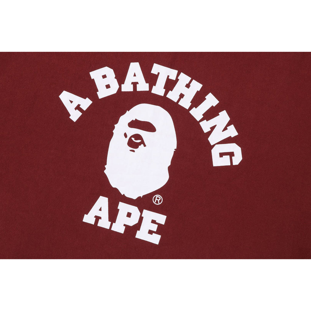 COLLEGE RELAXED FIT CREWNECK MENS | us.bape.com