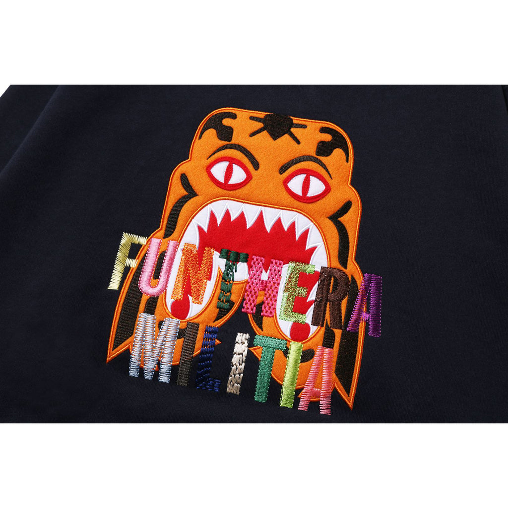 Bape hot sale tiger embroidery