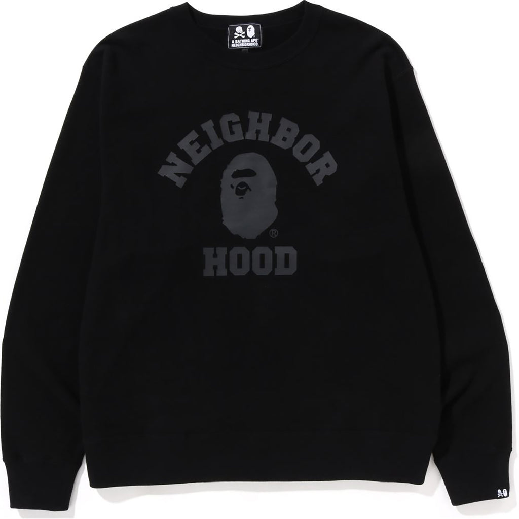 NEIGHBORHOOD A BATHING APE コラボ CREWNECK-