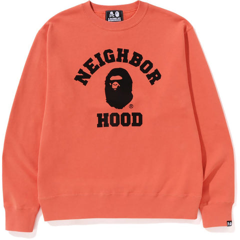 BAPE X NEIGHBOURHOOD RELAXED FIT CREWNECK MENS | us.bape.com