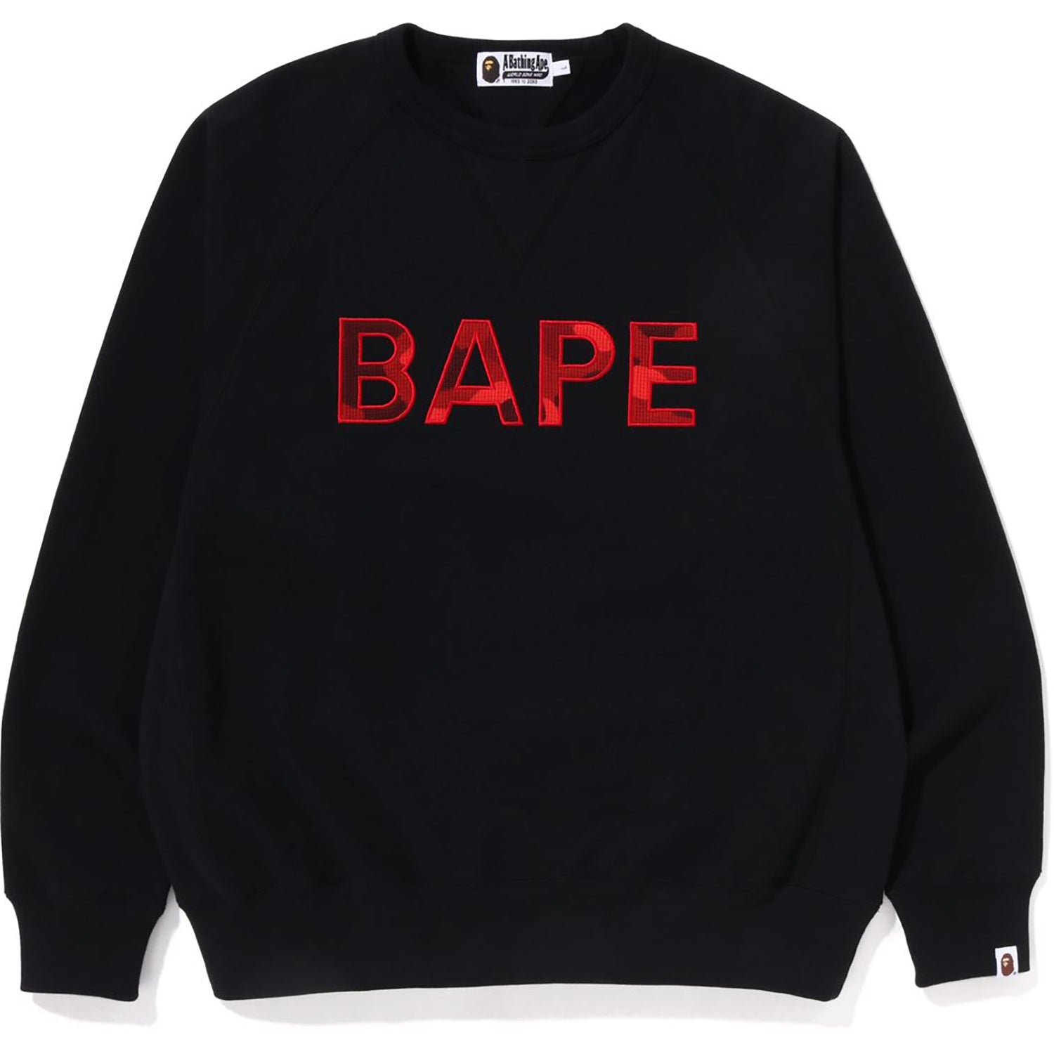 BAPE PATCH RELAXED FIT CREWNECK MENS – us.bape.com