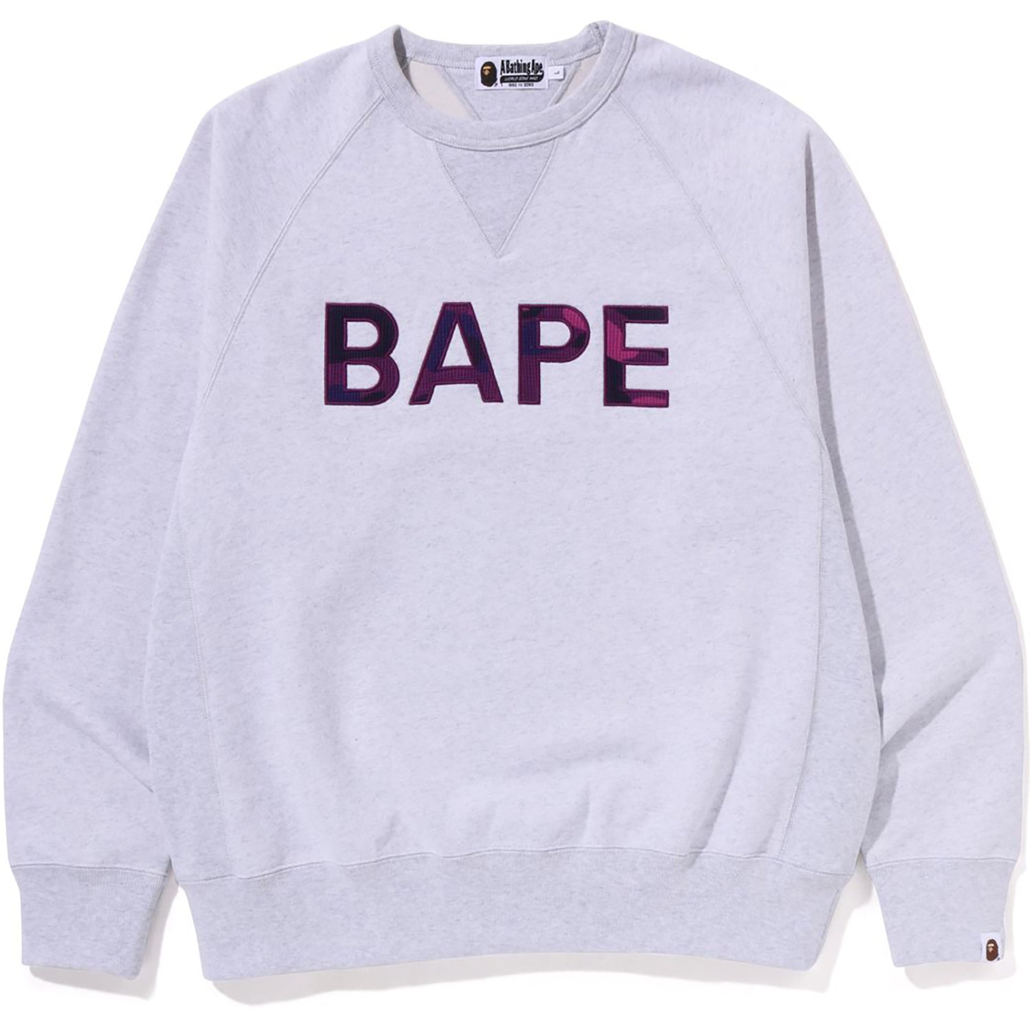 Bape Patch Relaxed Fit Crewneck Navy