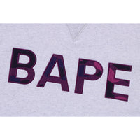 BAPE PATCH RELAXED FIT CREWNECK MENS