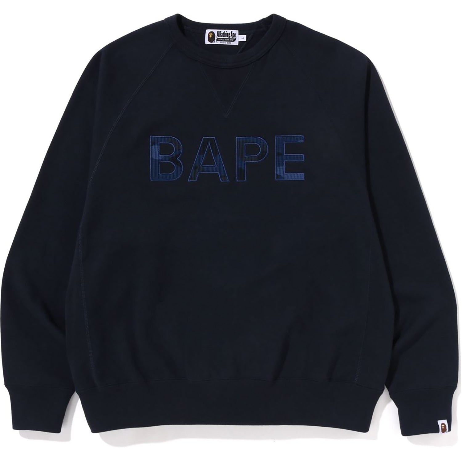 BAPE Relaxed classic offers college crewneck