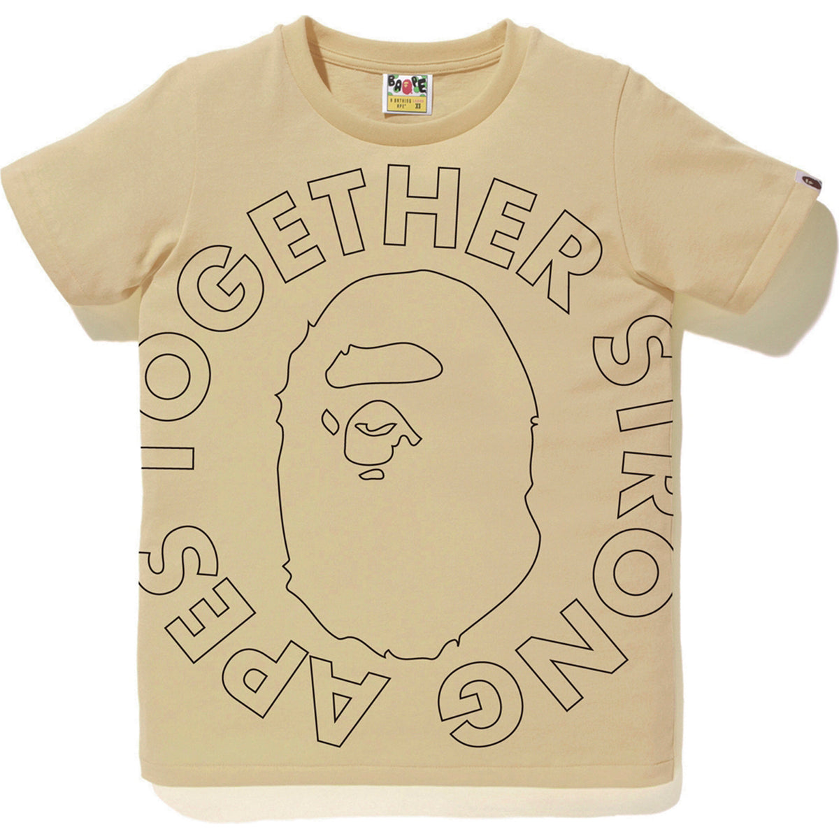 BICOLOR BIG ATS CIRCLE TEE LADIES