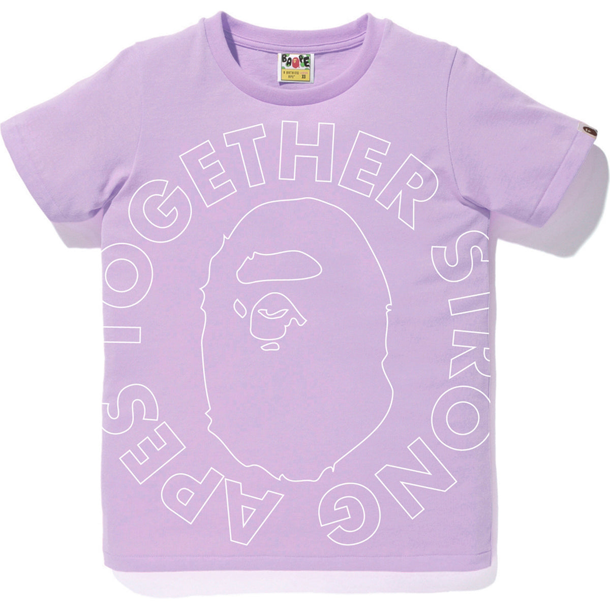 BICOLOR BIG ATS CIRCLE TEE LADIES