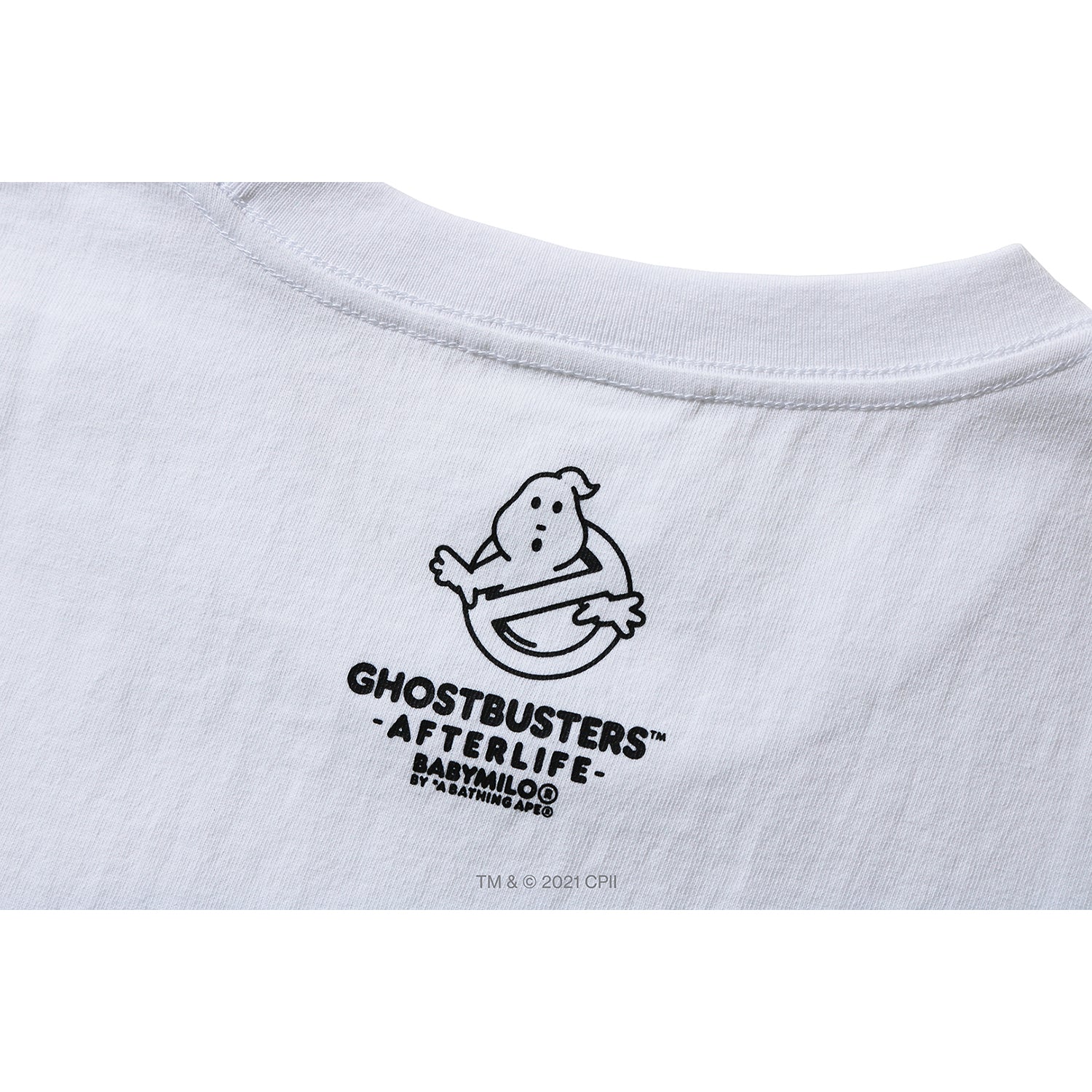 BAPE X GHOSTBUSTERS CAMO COLLEGE TEE MENS – us.bape.com