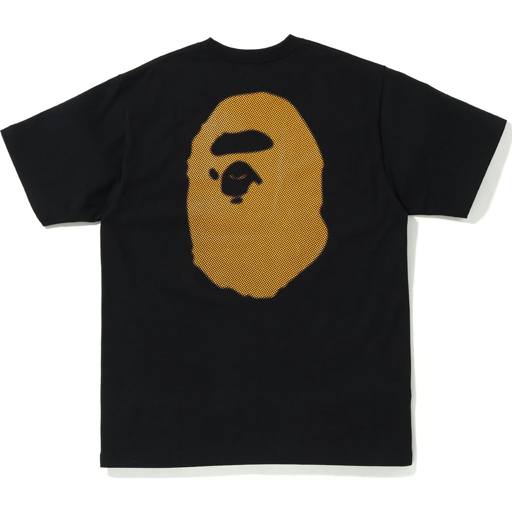 Black and 2024 gold bape shirt