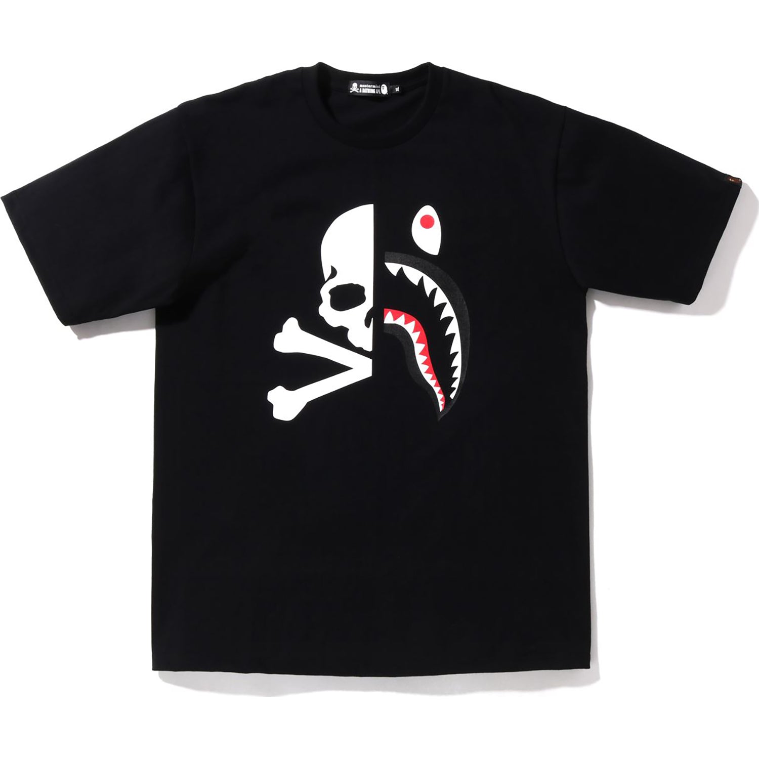 MASTERMIND BAPE HALF SHARK TEE MENS – us.bape.com