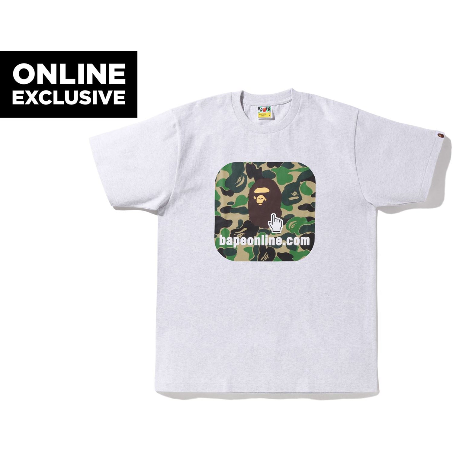 ABC Camo Bape Online Tee BAPEC Mens 1I25 110 003 Navy XL