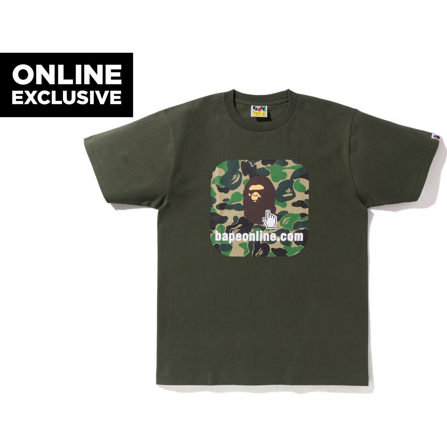 Bape ABC Camo Online Exclusive Tee Black