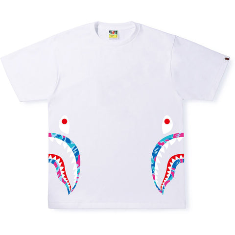 SALE人気】 A BATHING APE - BICOLOR SIDE SHARK TEE(新品未使用)の