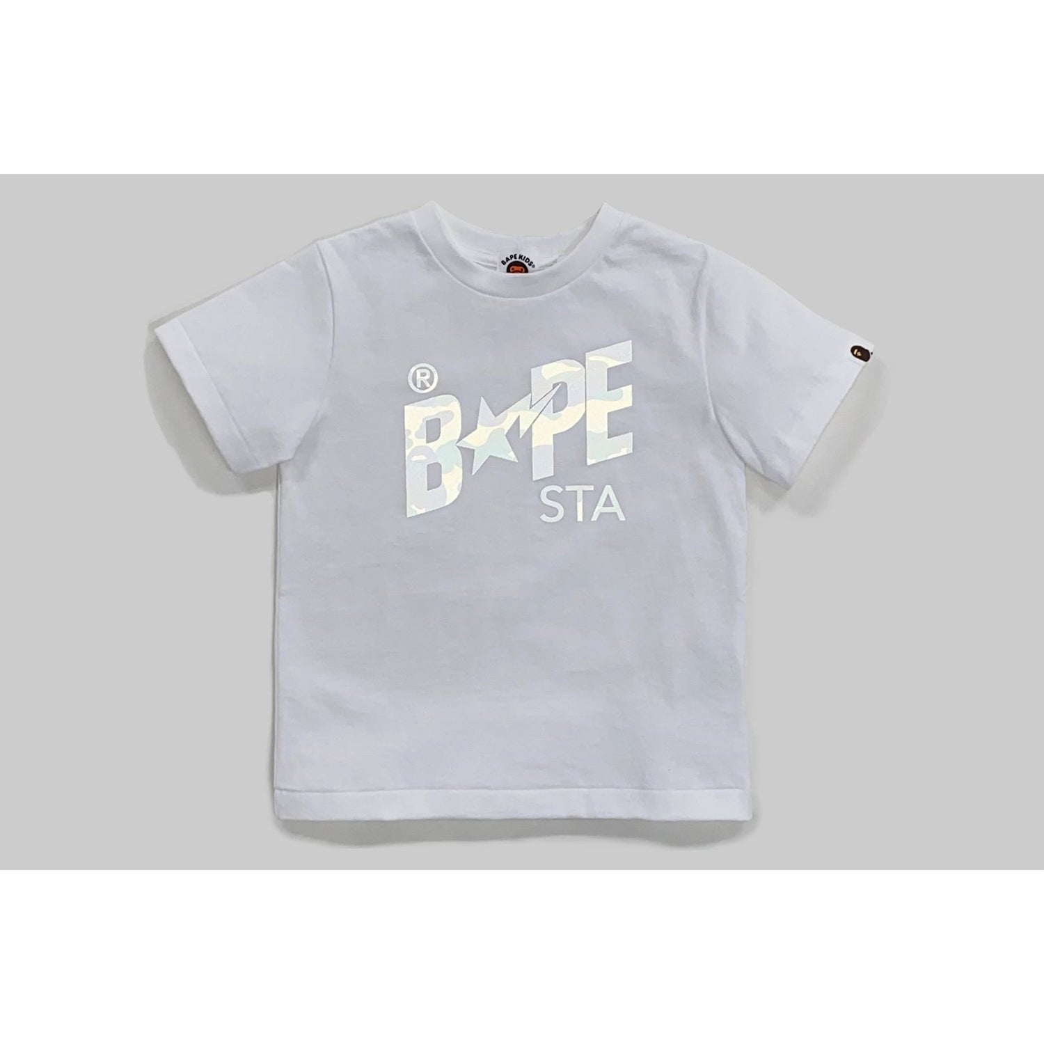 REFLECTOR 1ST CAMO BAPE STA LOGO TEE KIDS