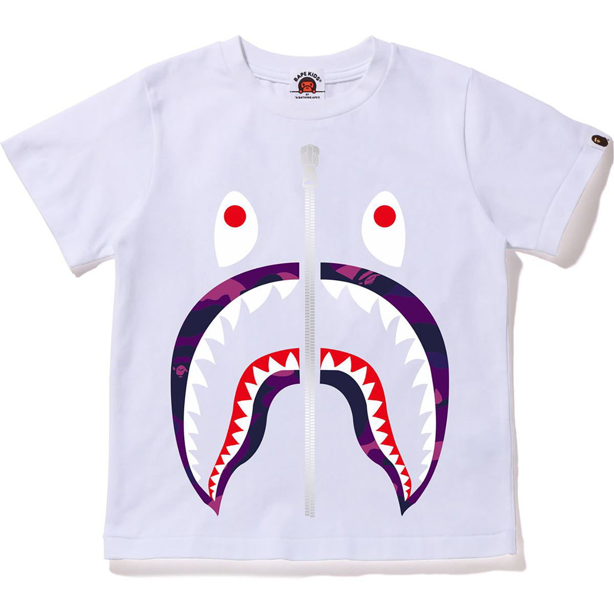 COLOR CAMO SHARK TEE KIDS