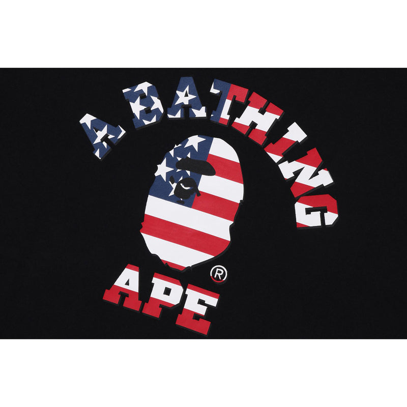 BAPE US LIMITED COLLECTION COLLEGE TEE MENS