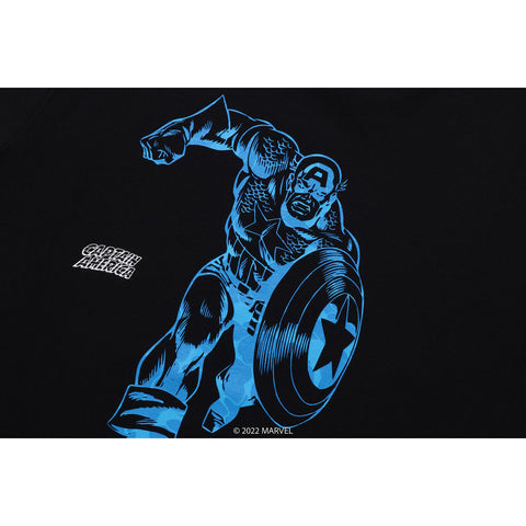 BAPE X MARVEL CAPTAIN AMERICA TEE MENS