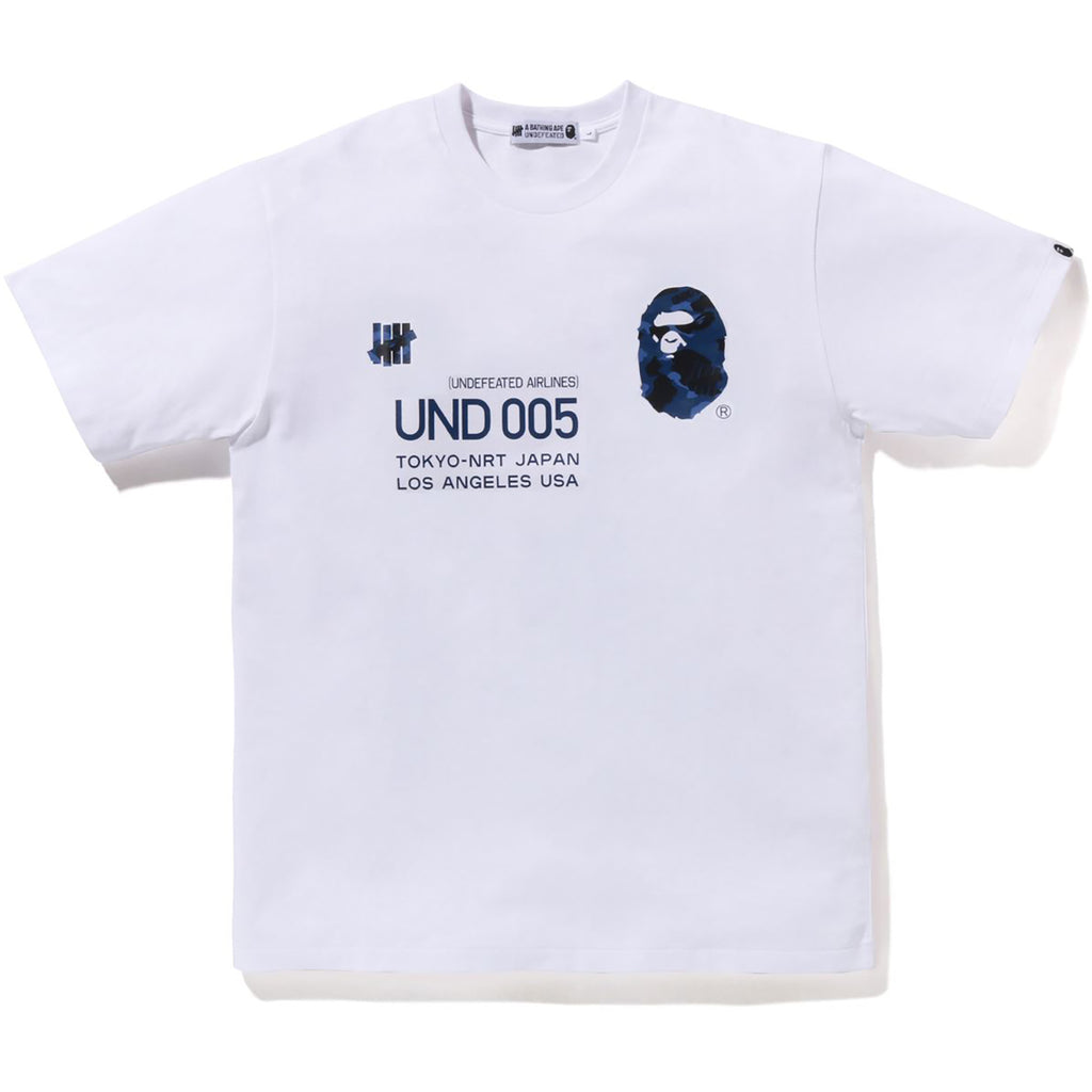 BAPE X UNDEFEATED TEE MENS | us.bape.com