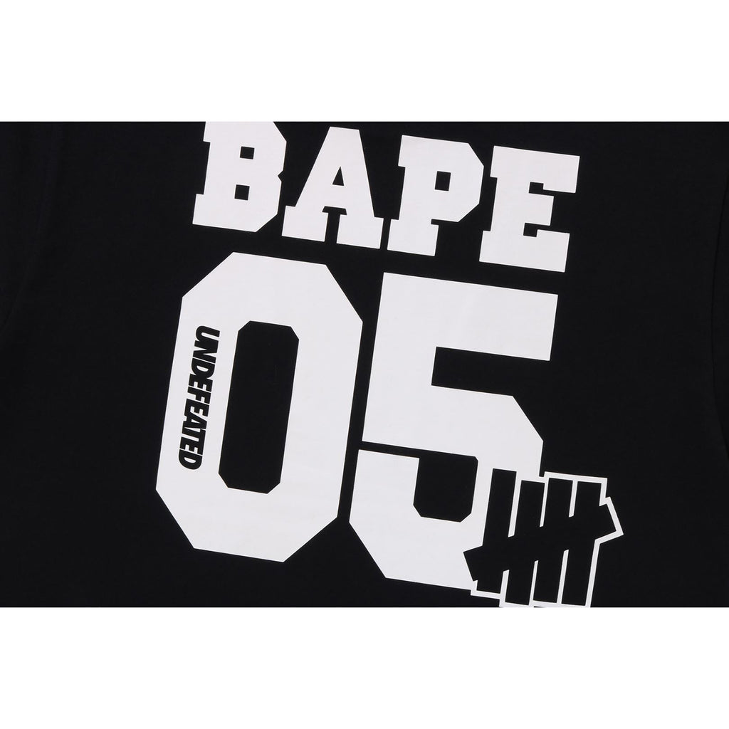 BAPE X UNDEFEATED COLLEGE TEE MENS | us.bape.com