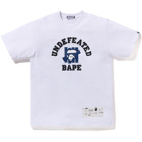 BAPE X UNDEFEATED COLLEGE TEE MENS