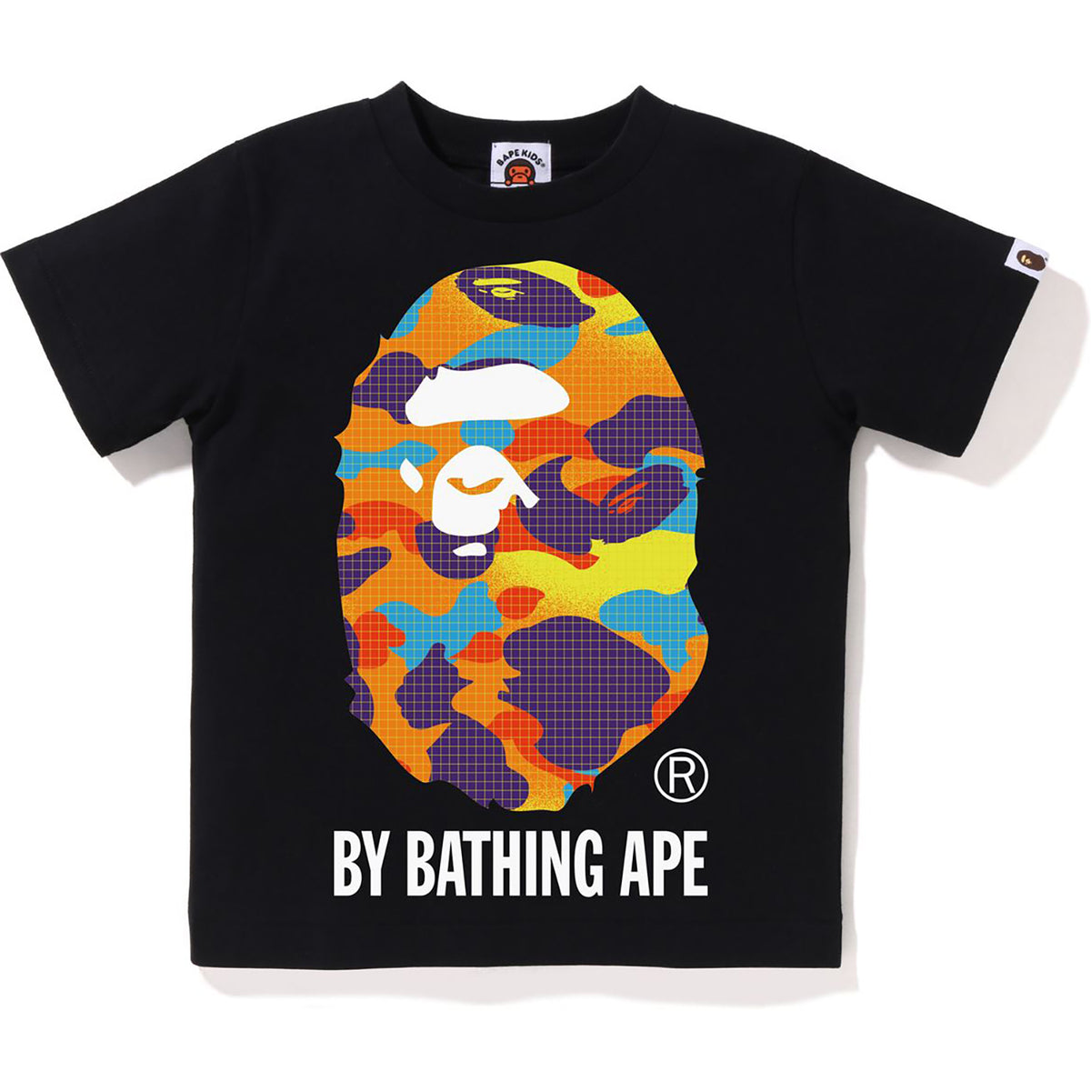 GRID CAMO BY BATHING APE TEE KIDS