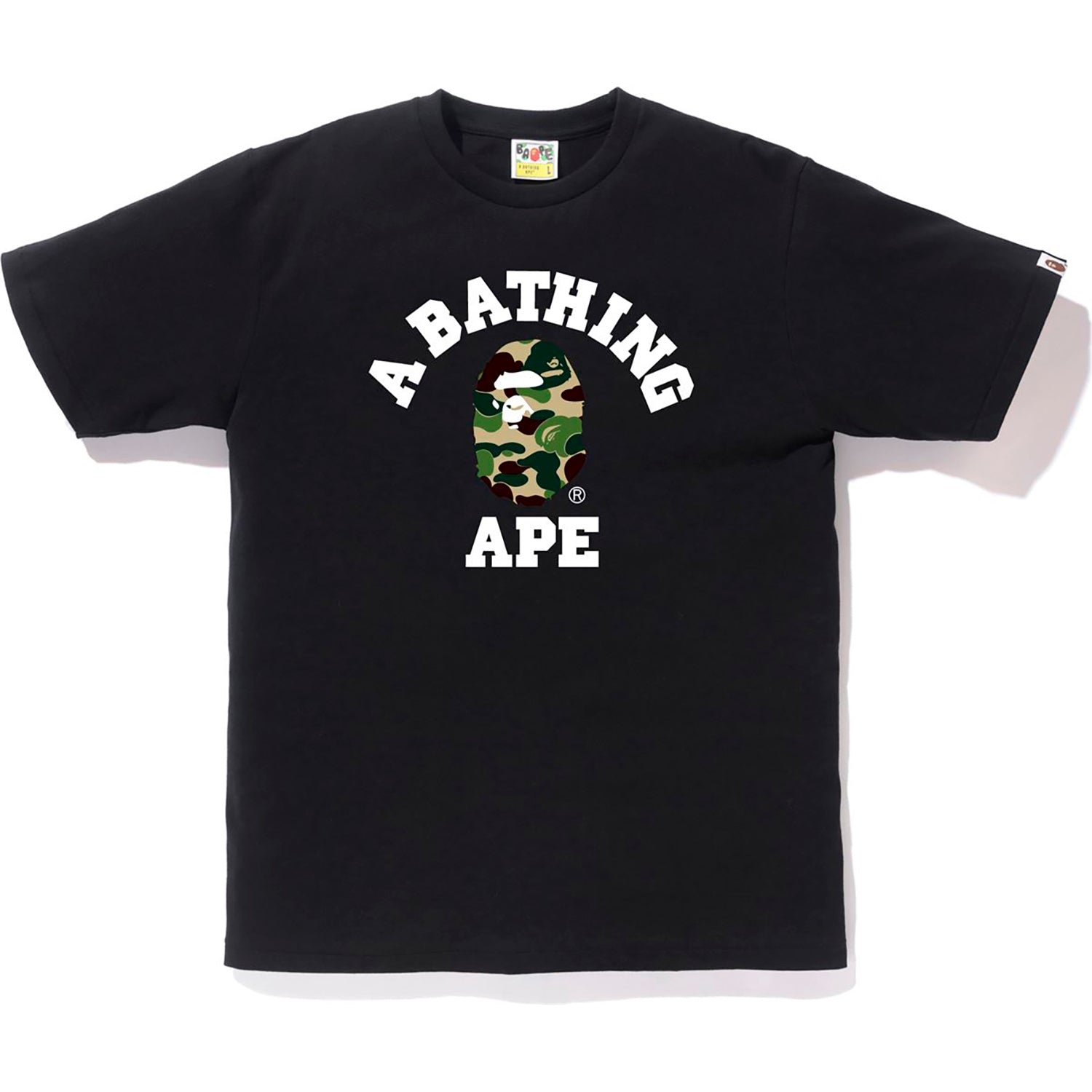 肩幅48cm【即完売】A BATHING APE Tシャツ ABC CAMO