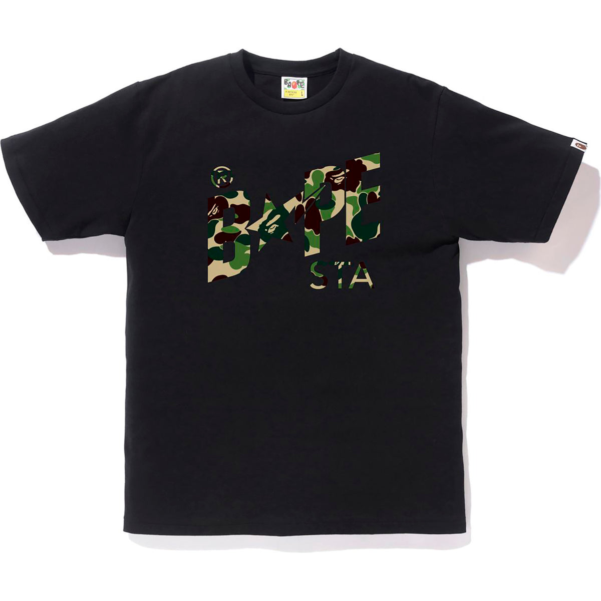ABC CAMO BAPE STA LOGO TEE MENS